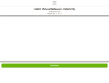 Tablet Screenshot of haltomchinesetx.com